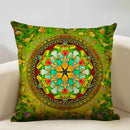 Axyaa Oriental Bliss Sun Moon Ararat Mandala Cushion Cover