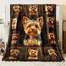 Axyaa Yorkshire Terrier Soft Throw Blanket: Lightweight, Versatile, All Seasons Bedding