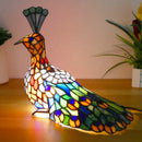 Axyaa Tiffany Parrot Table Lamp for Artistic Home Decor