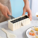 Axyaa Sushi Making Kit Mold Set - DIY Round Square Heart-shaped Tools