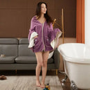 Axyaa Plaid Fleece Shawl Blanket, Double-layer Milk Fleece Casual Blanket
