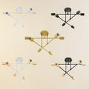 Axyaa LED Chandelier Modern Ceiling Lamp for Bedroom Dining Room