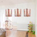 Axya Vintage Industrial LED Pendant Ceiling Lamp for Home Living Room Lighting