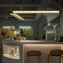 Axyaa Retro Acrylic Tube Pendant Light for Coffee Shop & Office