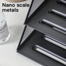 Axyaa Desk Organization Set: Tray, Pen Holder, Storage, Leather Pad, Metal Organizer