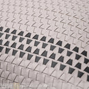 Axyaa Luxury Leather Woven Throw Pillow Set