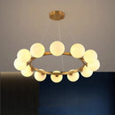 Axyaa LED Ceiling Lamp Chandelier Modern Interior Lighting Pendant Lights Home Decor