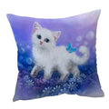 Axyaa Wildlife Animals Cushion Covers 45X45CM Wolf Fox Tiger Christmas Cats Girls