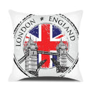 Axyaa London Guard Street Scene Cushion Cover - Cute Cartoon Design