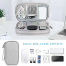Axyaa Electronics Accessories Organizer Bag: Portable, Waterproof, Double Layers Storage for Cable Wires