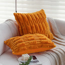 Axyaa Soft Plush Cushion Cover for Living Room Sofa Bedroom