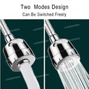 Axyaa Faucet Extender Bubbler 360° Rotatable Nozzle Adapter for Kitchen Bathroom