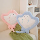 Axyaa Devil Fish Pillow for Office and Bedroom Sleep, Sofa Backrest Fish Waist Cushion