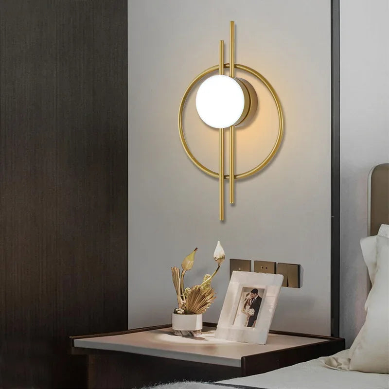 Axya LED Wall Sconce: Modern Lighting Fixture for Home Decoration