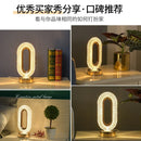 Axyaa Crystal LED Table Lamp: Modern Light Luxury Bedroom Decor & Romantic Night Light