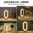 Axyaa Modern Crystal LED Table Lamp for Bedroom and Living Room