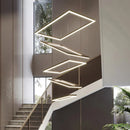 Nordic Style Axyaa Home Lighting Collection: Living Room, Dining Room, and Staircase Chandeliers