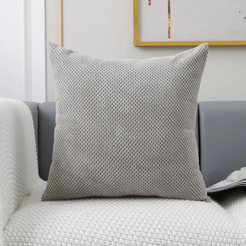 Axyaa Soft Plush Velvet Cushion Cover in Various Colors 45x45