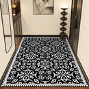 Axyaa French Floral Area Rug for Bedroom and Living Room Décor