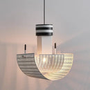 Axyaa Zebra Crossing Pendant Light - Nordic Design Black & White Stripes Décor