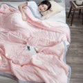 Axyaa Cotton Air Conditioning Quilt: Lightweight & Washable Summer Quilt