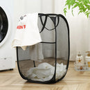 Axyaa Laundry Sorting Basket Washing Frame with Mesh Storage Bag