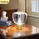Axyaa Sleek Desk Lamp: Nordic Minimalist Luxury for Living Room, Study, Bedroom