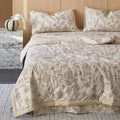 Axyaa Cotton Summer Quilt 4-Piece Set, Single Size, Thin and Washable