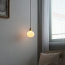 Axyaa Glass Ball LED Pendant Chandelier - Nordic Modern Hanging Light