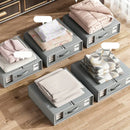 Axyaa Fabric Storage Box: Foldable, Breathable, Moisture-proof, Collapsible Bed Sheet Storage Box