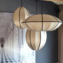 Axyaa Nordic Medieval Chandelier Wabi-sabi Lantern Zen Pendant Light