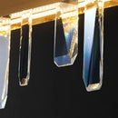 Axyaa Crystal Pendant Light for Dining Table and Bar Counter