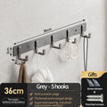 Axyaa Wall Hooks Set for Entryway and Wardrobe - Strong, Convenient Organization Solution