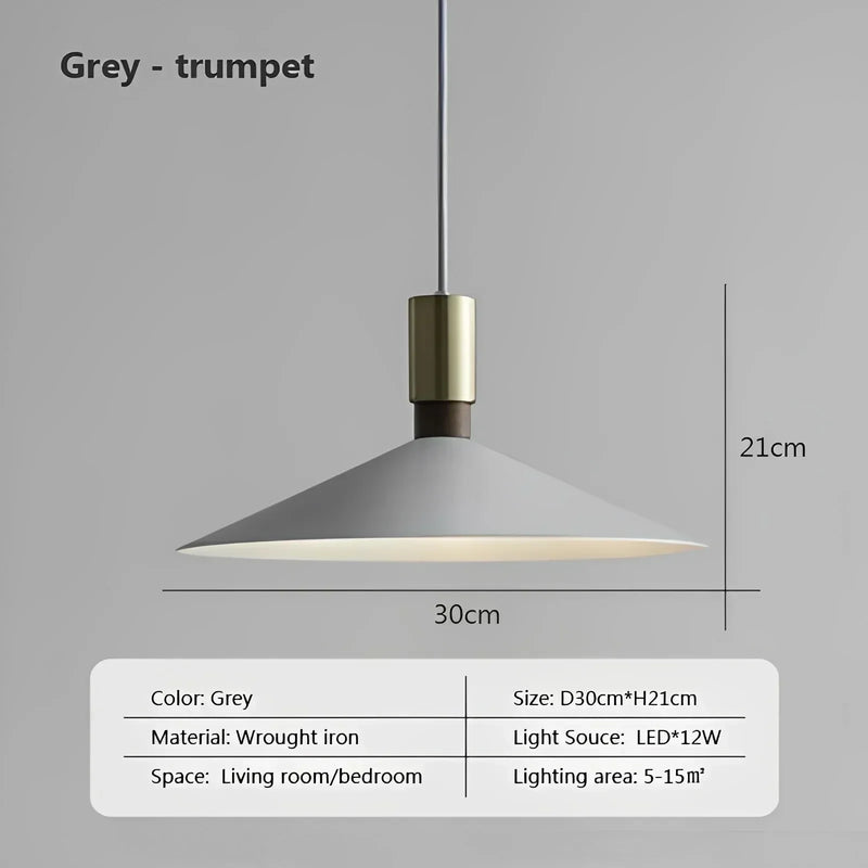 Axyaa Nordic Pendant Light for Home Decor, Elegant Ceiling Chandelier