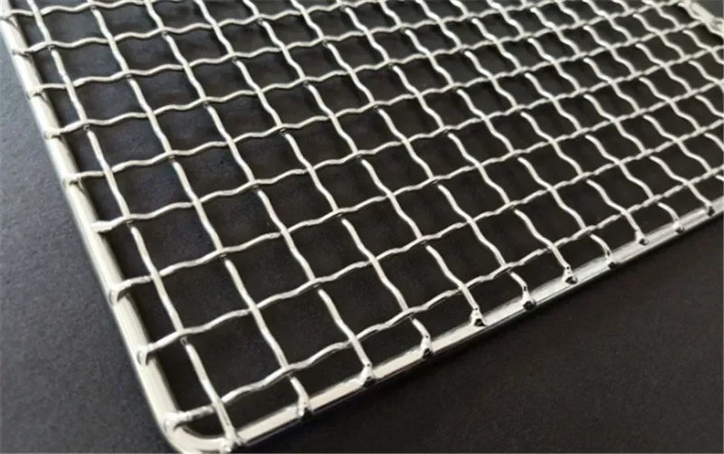 Axya Stainless Steel BBQ Grill Mesh for Outdoor Cooking
