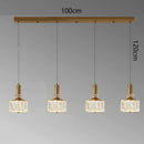 Axyaa Crystal Chandelier Pendant Light for Living Room Dining Room Ceiling Light
