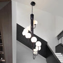 Axyaa LED Pendant Chandelier for Modern Home Decor and Indoor Lighting