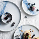 Axya Western Style Ceramic Dish Set for Dinner, Steak, Breakfast, and Dessert