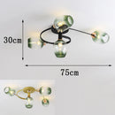 Axyaa Nordic Pendant Lamp for Dining Room, Indoor Ceiling Light Chandelier