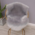 Axyaa Faux Sheepskin Soft Area Rug | Fluffy Wool Chair Sofa Cushion