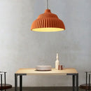 Axyaa Wabi-Sabi Corrugated Umbrella Bedroom Chandelier