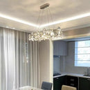 Axyaa Luxury Crystal Ceiling Chandelier for Home Decor