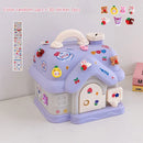 Axyaa Large Cute Piggy Bank Lock Box Adult Kids Women Birthday Gift