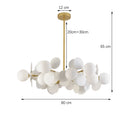 Axyaa Nordic Princess Chandelier for Dining Living Room Bedroom