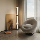 Axyaa Glass LED Floor Lamp - Modern Nordic Design for Living Room and Bedroom