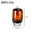 Axyaa Caramel Glass Vase for Table Flower Arrangement