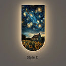 Axyaa Abstract Starry Sky Wall Lamp LED Light for Modern Home Decoration