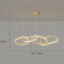 Axyaa Nordic Pendant Chandelier for Indoor Dining Room Lighting