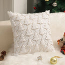 Axyaa Embroidered Cushion Cover for Christmas Home Decor