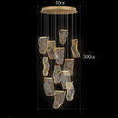 Axyaa Modern Dining Room Pendant Lights Chandeliers with LED Ceiling Lamp
